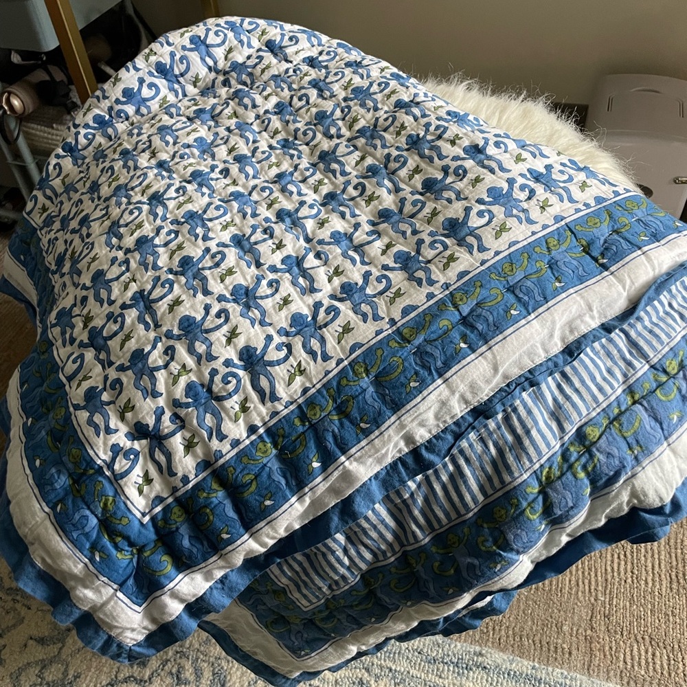 Roller Rabbit quilt